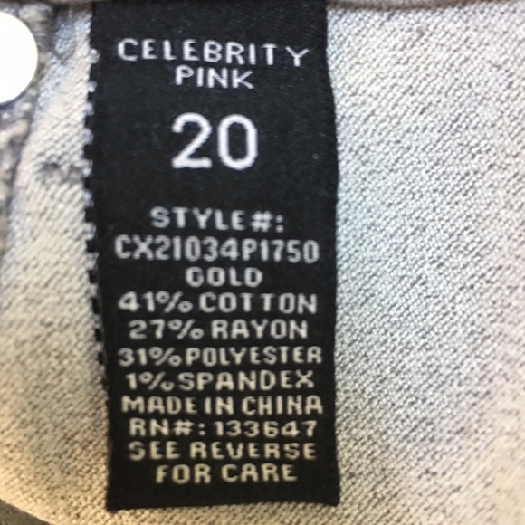 4/$25 CELEBRITY PINK Skinny Jeans - Picture 6 of 9